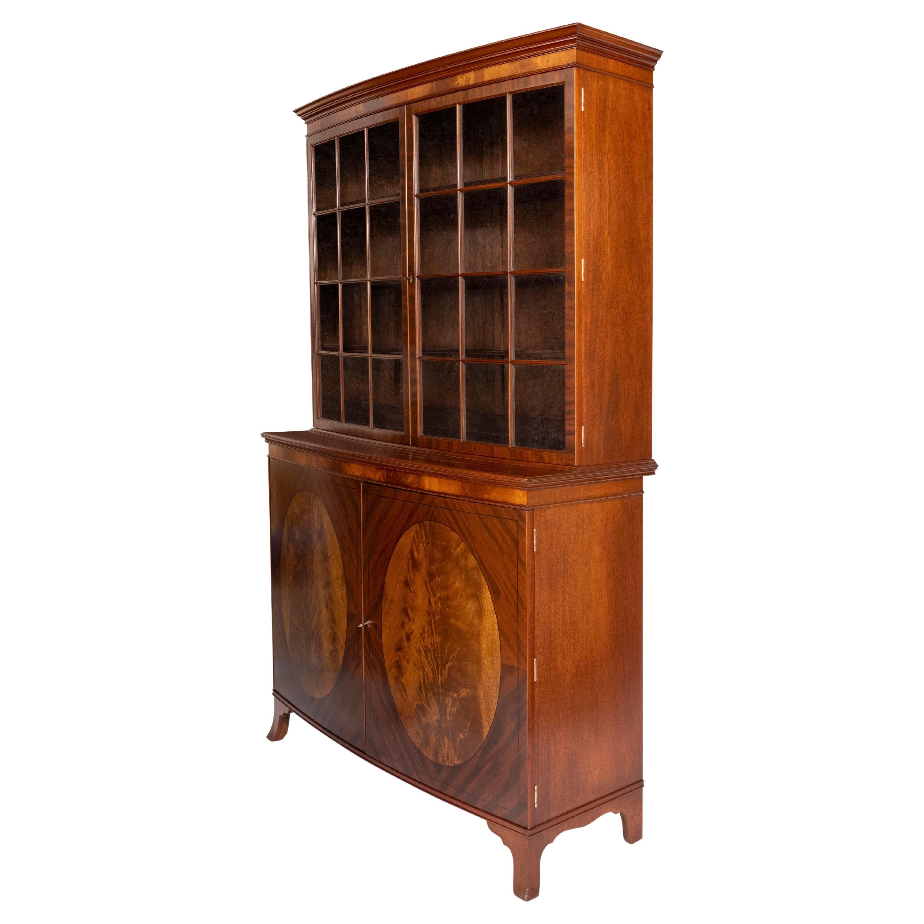 Art Deco Bücherregal/Vitrine von Heals of London, England um 1920