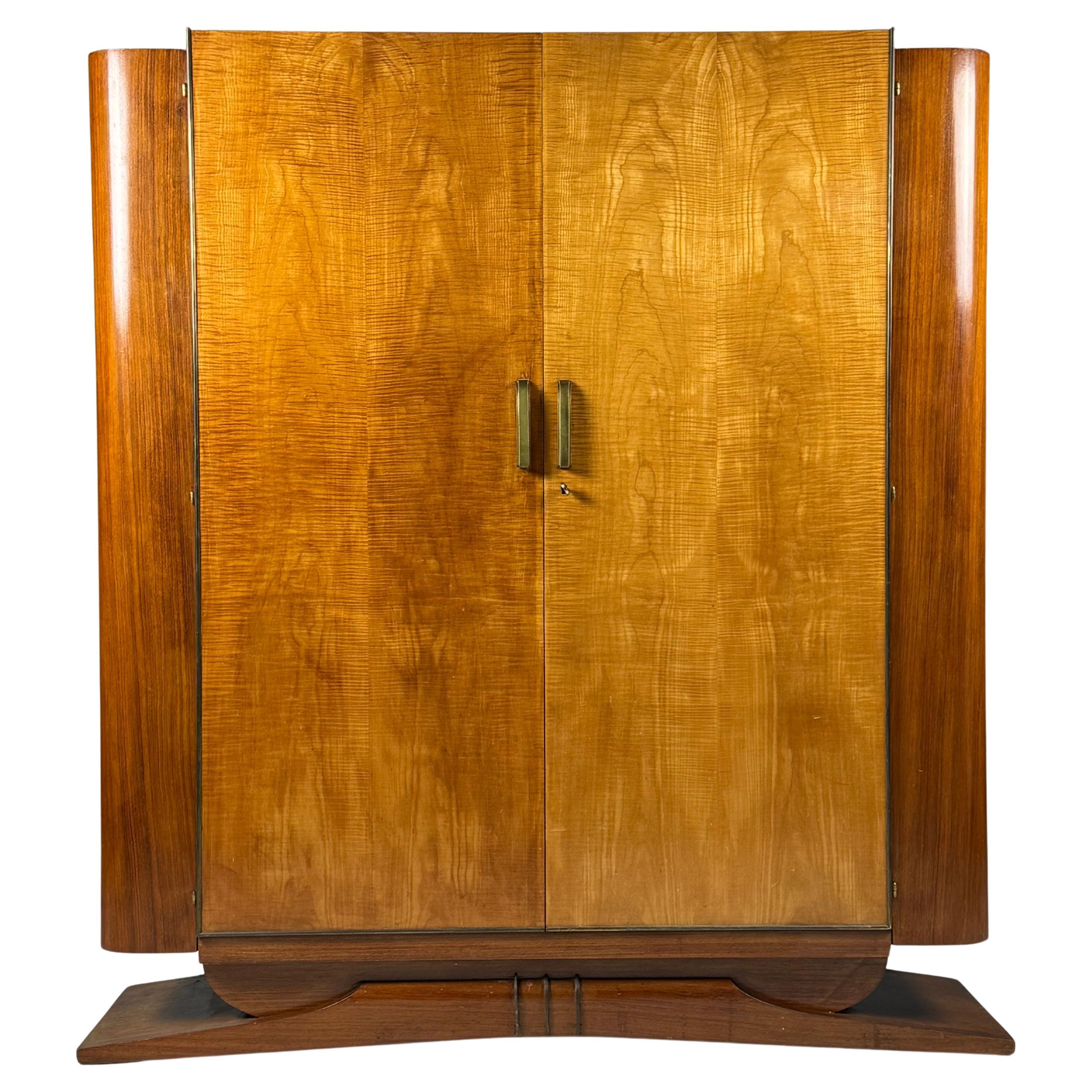 Art Deco bookcase / wardrobe / cabinet