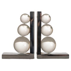 Used Art Deco Bookends attributed to Jacques Adnet circa 1930