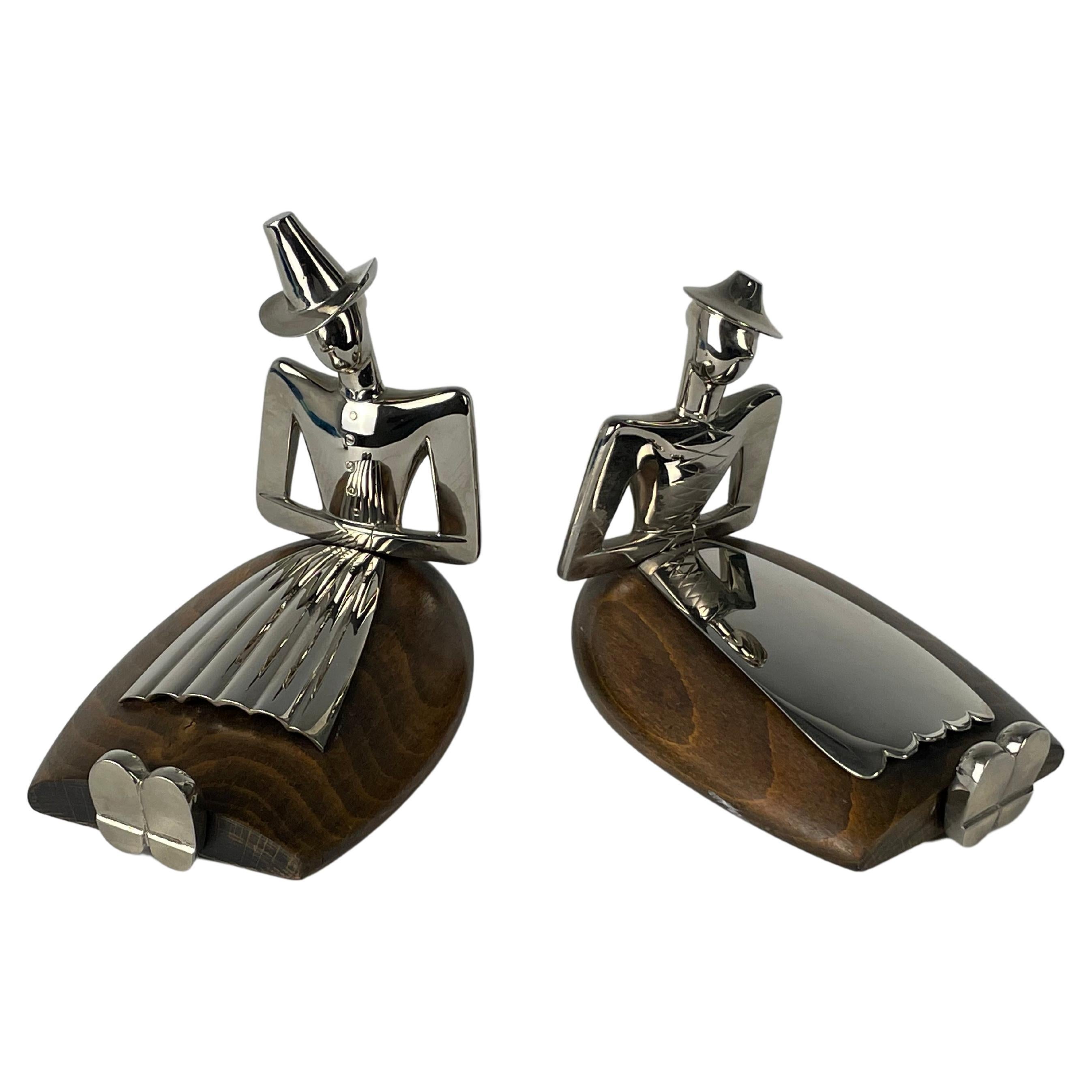Art Deco Bookends by Hagenauer