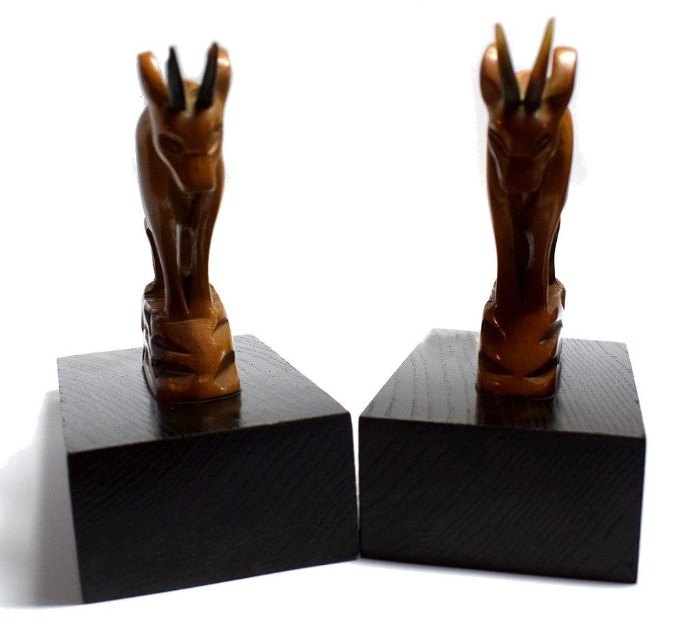 20th Century Art Deco Bookends, French, c1930's For Sale