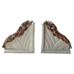 Art Deco Bookends Panther