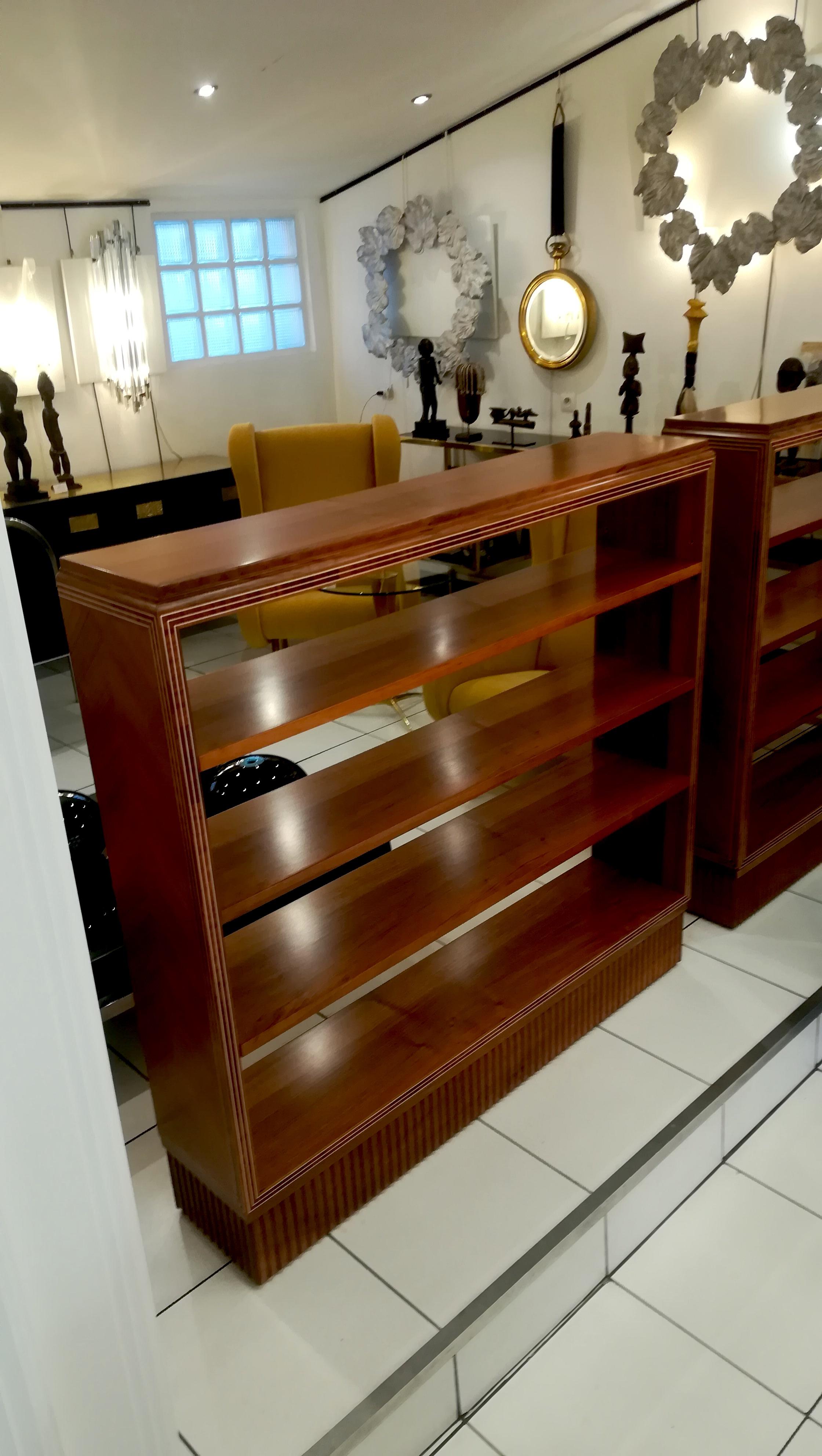 art deco book shelf