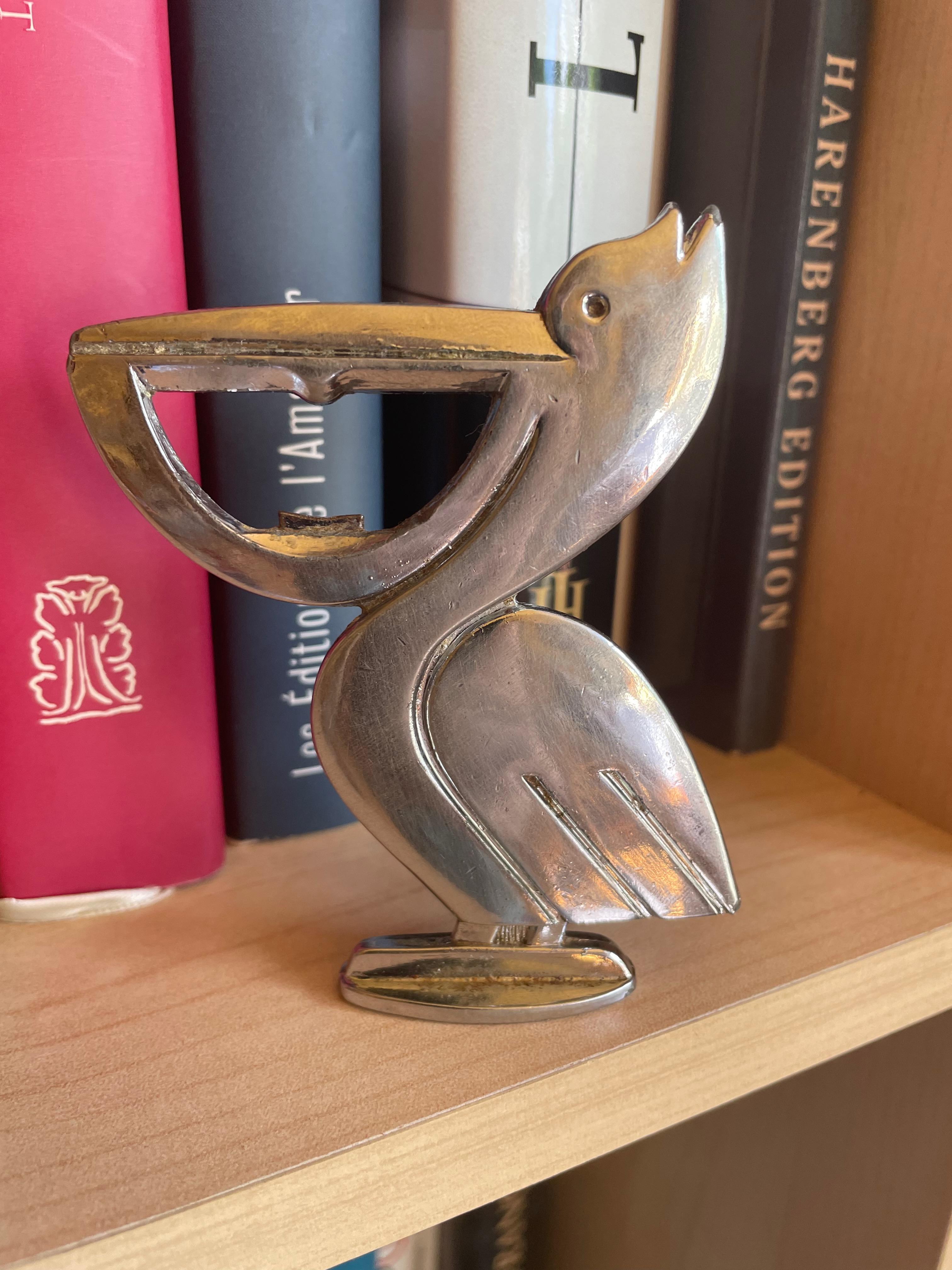 Extremely rare Art Déco bottle opener. France 1920s.
