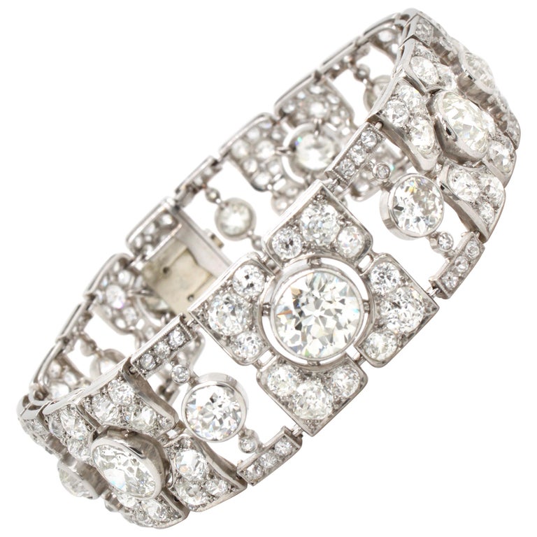 Boucheron diamond bracelet, 1920s