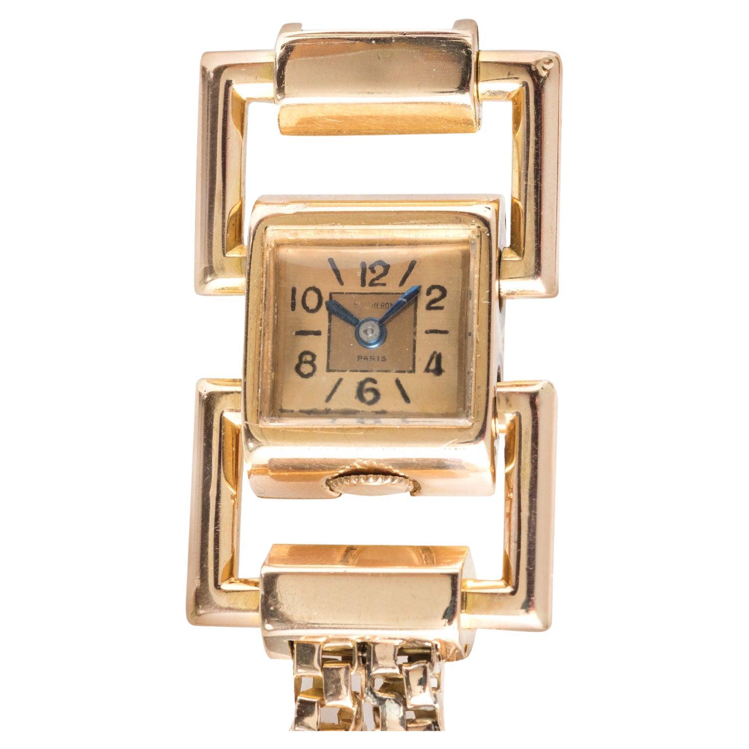 Art Deco Boucheron Watch For Sale