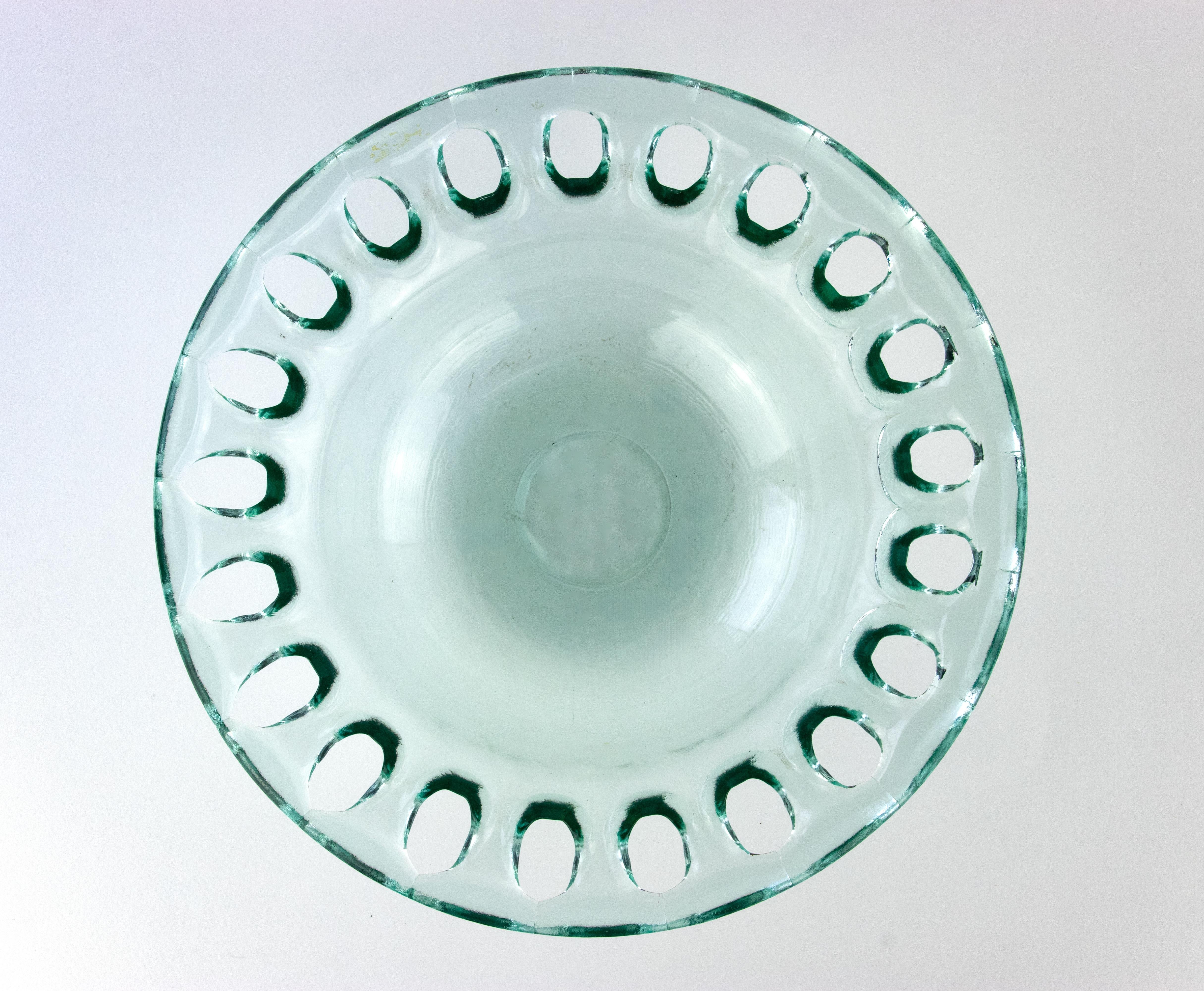 Art Deco Bowl, 1980s In Good Condition For Sale In Roma, IT
