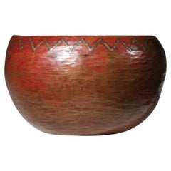 Bol Art Déco de Claudius Linossier en cuivre martelé