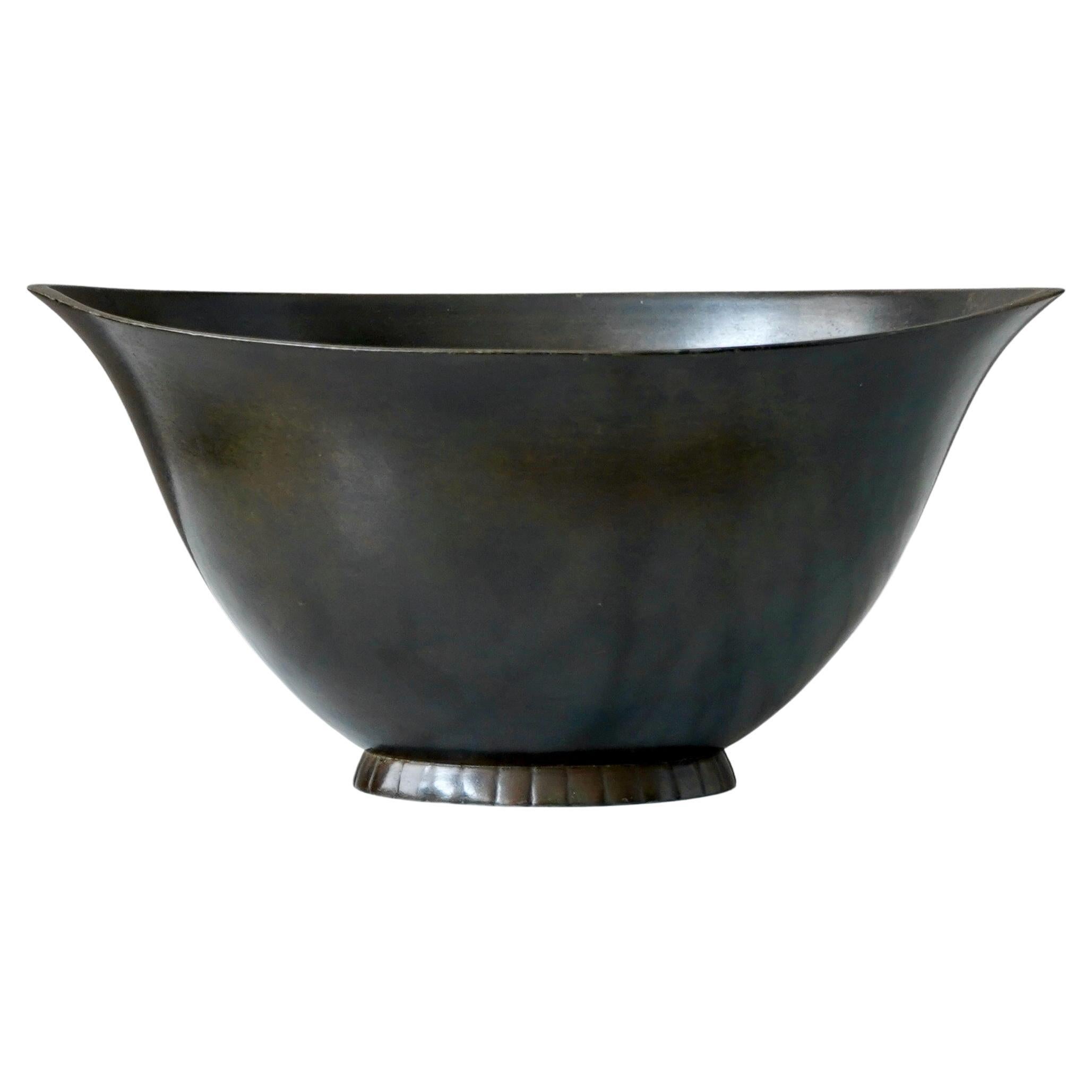 Bol Art déco de Just Andersen, Danemark, années 1920