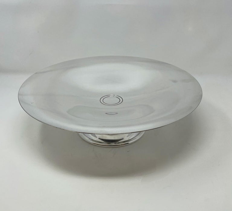 Art Deco Bowl by Luc Lanel for Christofle, Designed for the Normandie ...