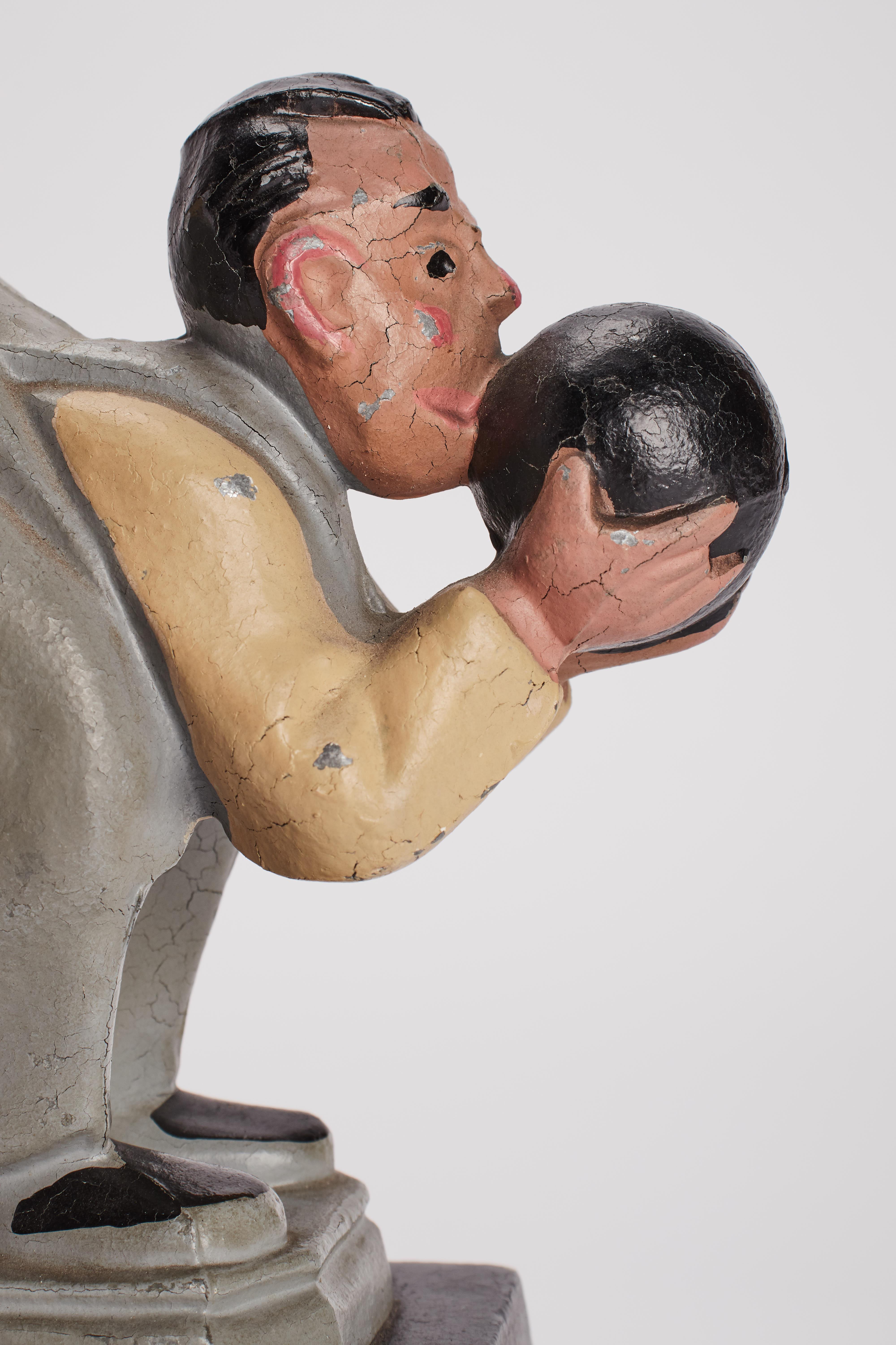 Art déco bowling bookends, USA 1930. For Sale 1
