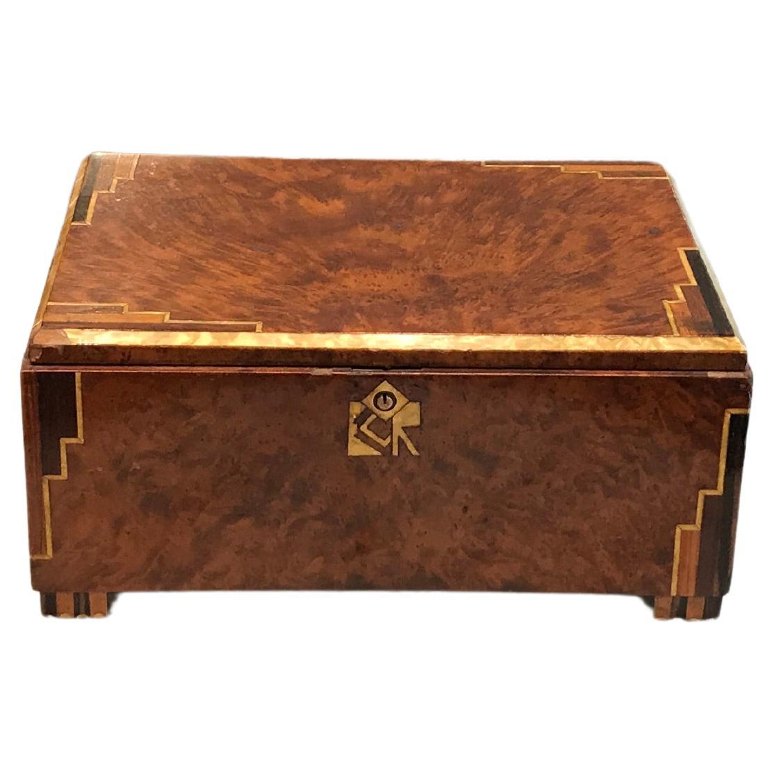 Caja Art Déco, 1930, Francia