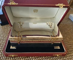 Art Deco box by Cartier, New York in Sterling Silver & 14ct Gold, 1930