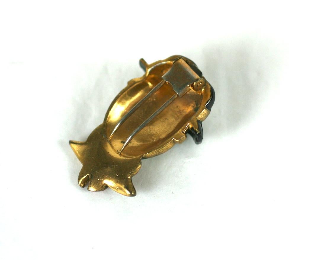 Art Deco Boy Scout Clip In Good Condition For Sale In New York, NY
