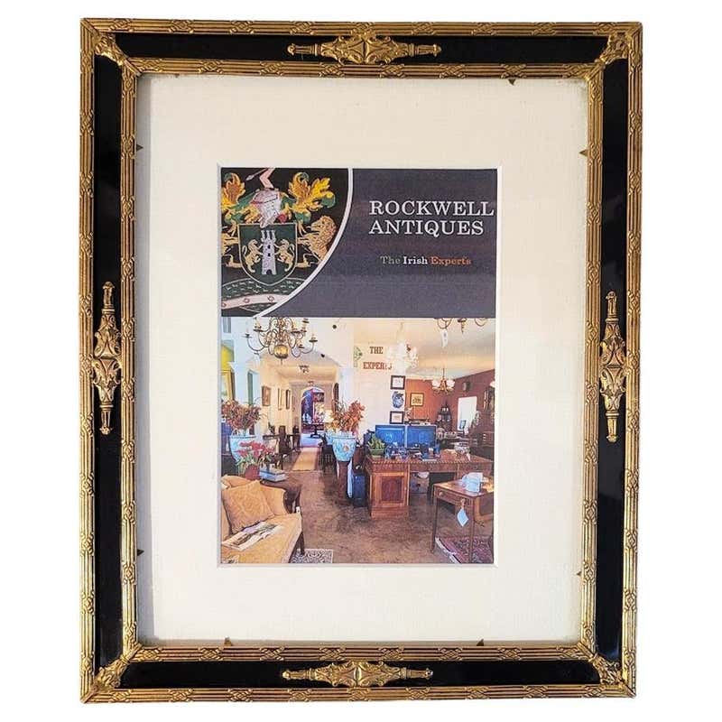 English Art Deco Aluminium and Chrome Adjustable Table Photo Frame at ...