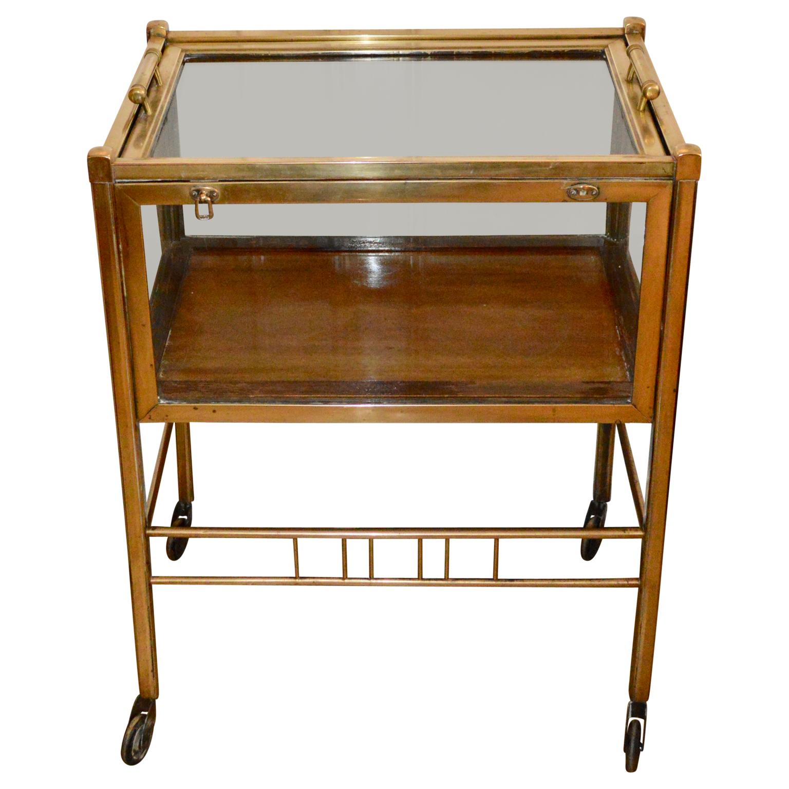 1920s bar cart