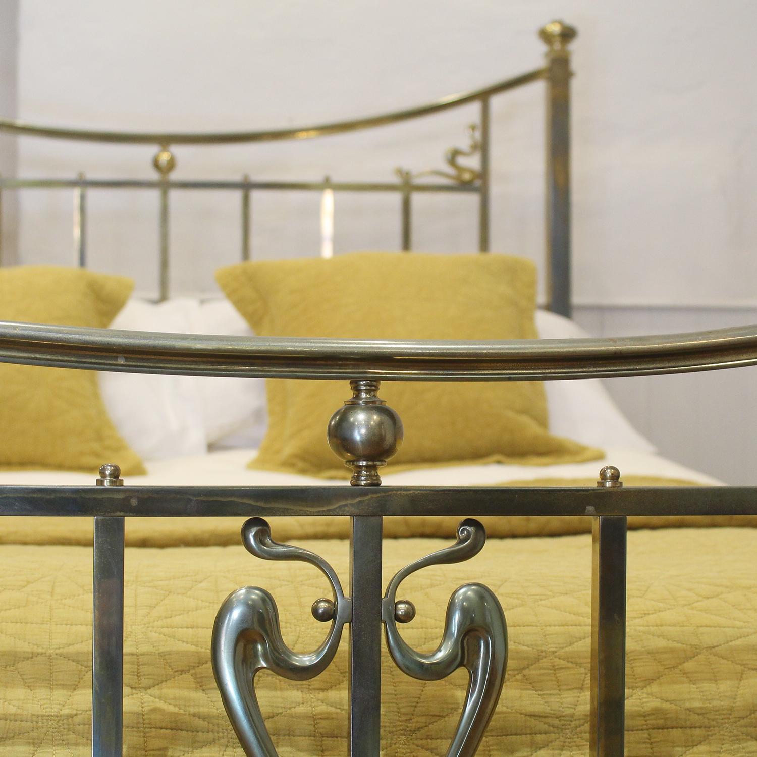 Art Deco Brass Bed, MD122 1