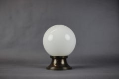 Art Deco Brass Ceilling Lamp, 1920s