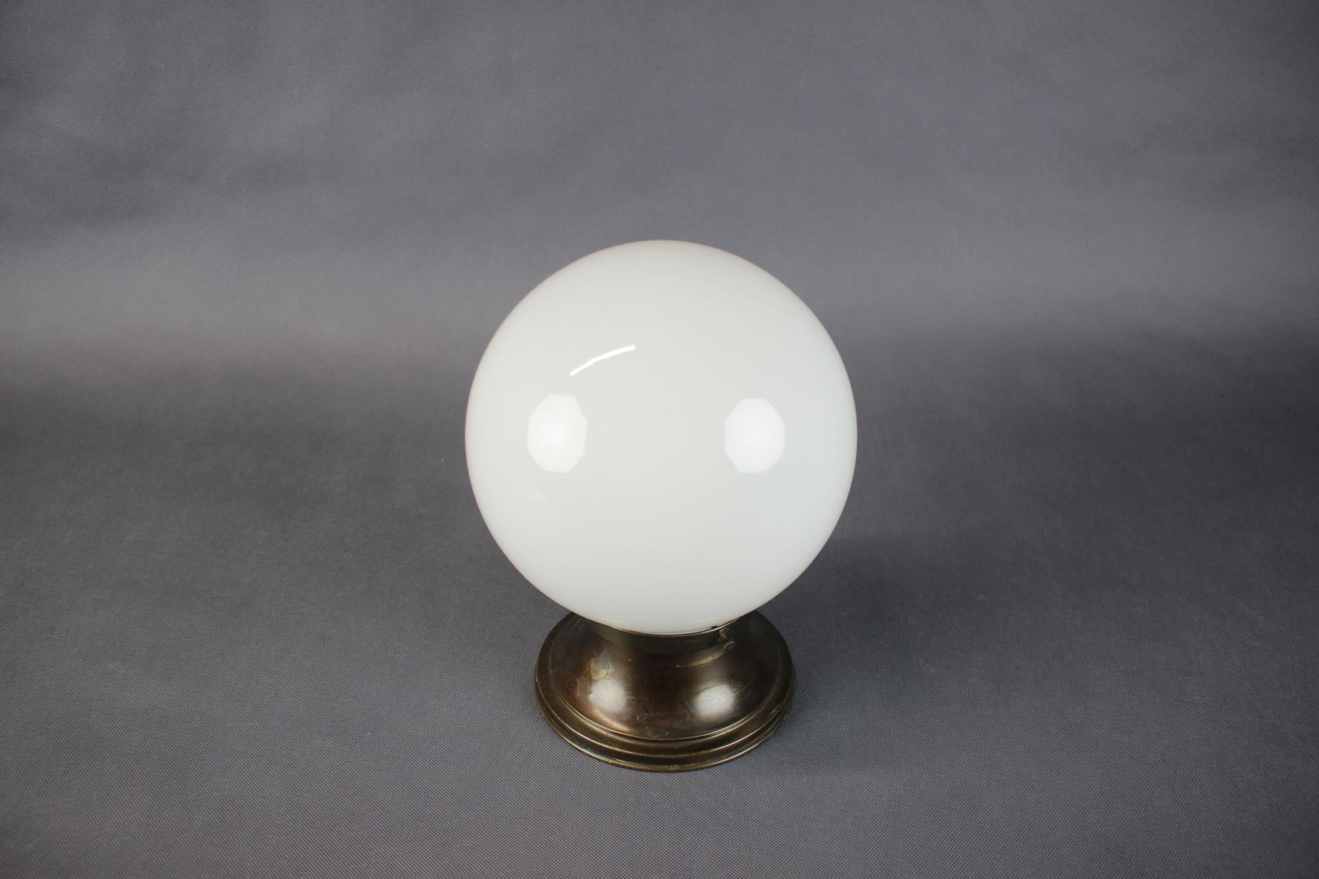 Ottone Lampada da soffitto in ottone Art Déco, anni '20 in vendita