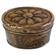 Scatole decorative in metallo