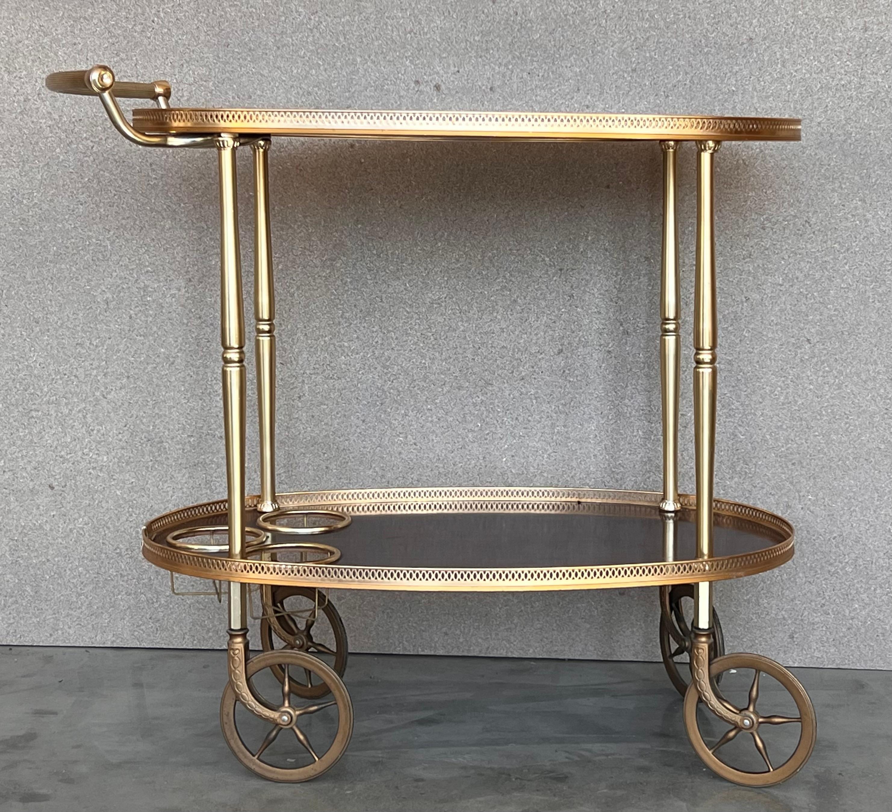 art deco bar cart vintage