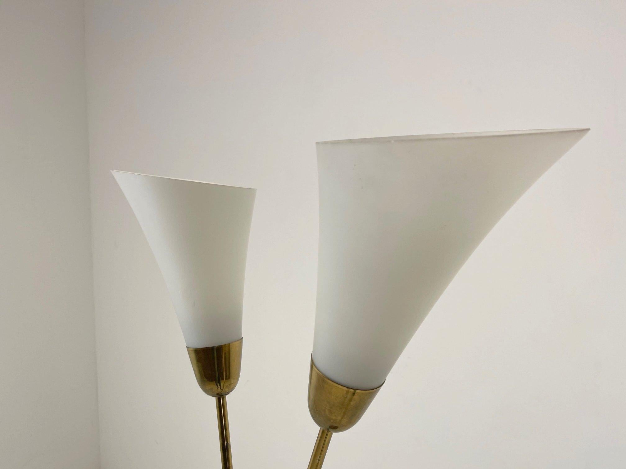 Stehlampe aus Messing im Art déco-Stil, 1930er Jahre im Angebot 4