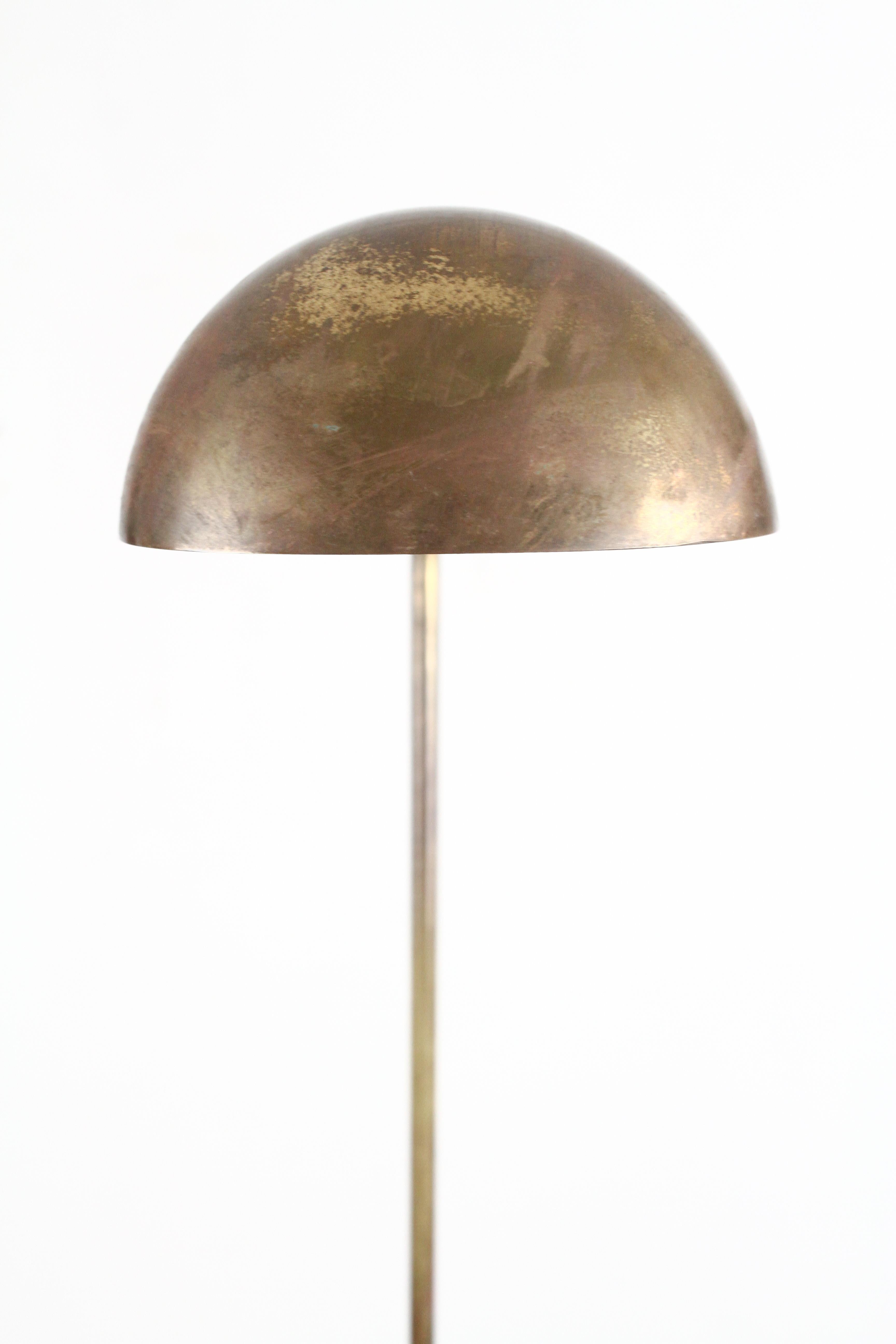 Art Deco Brass Floor Lamp 3