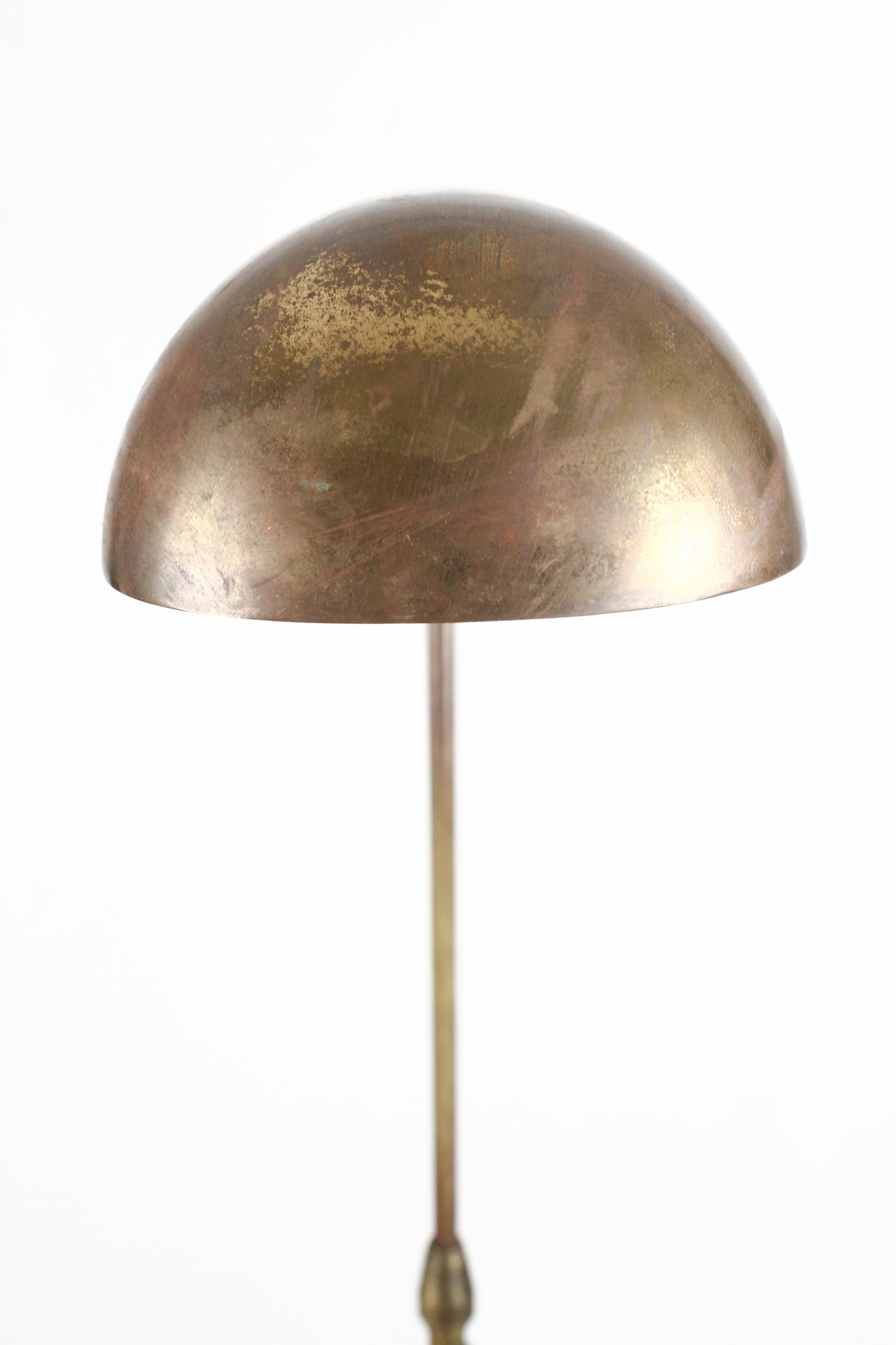 Art Deco Brass Floor Lamp 4