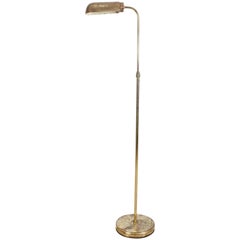 Art Deco Brass Floor Lamp