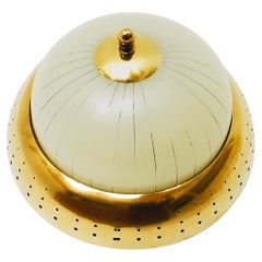 Lampada da incasso in ottone Art Deco