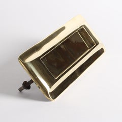 Art Deco Brass Letter Box