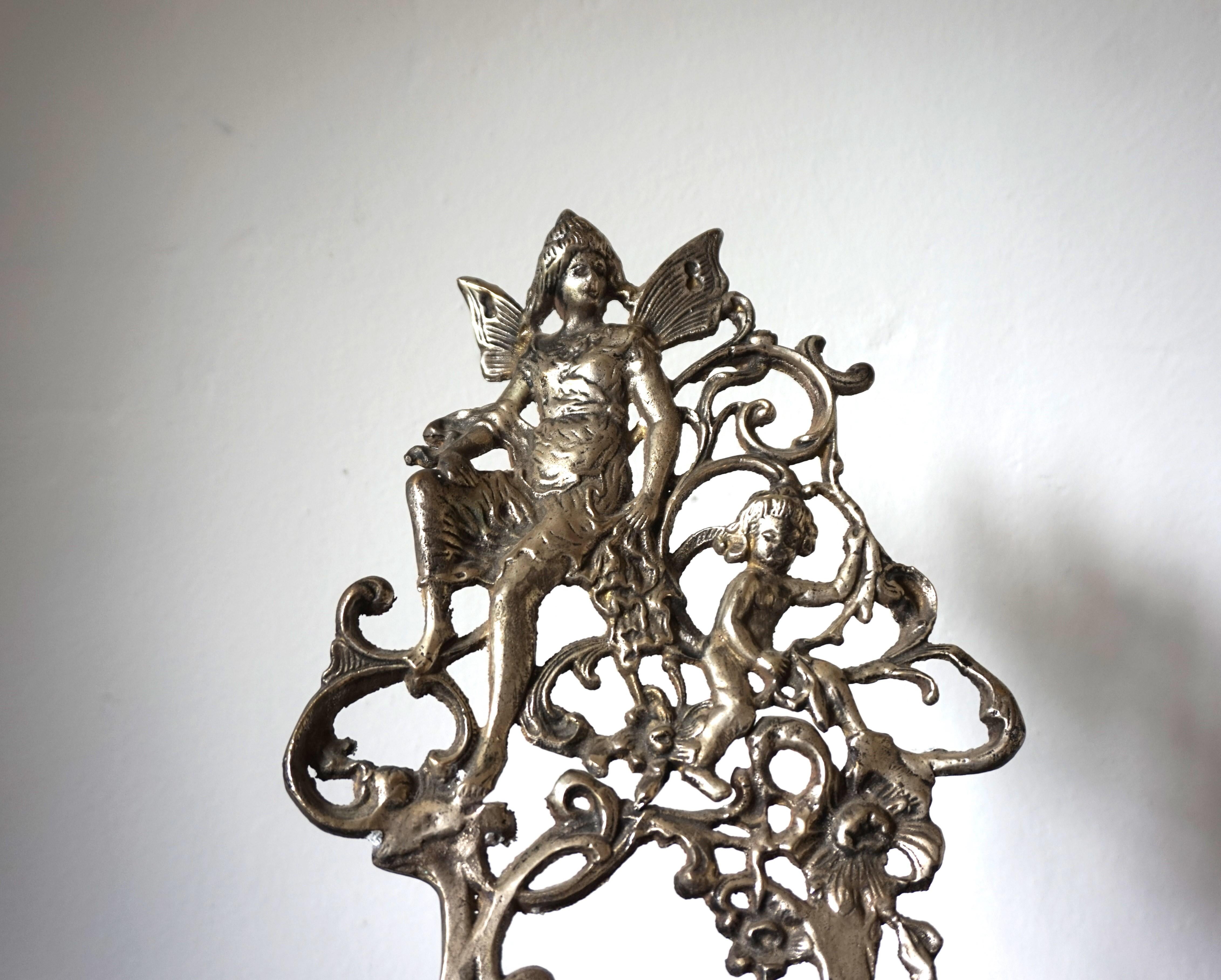 Allemand Chevalet de table en laiton Art Déco en vente