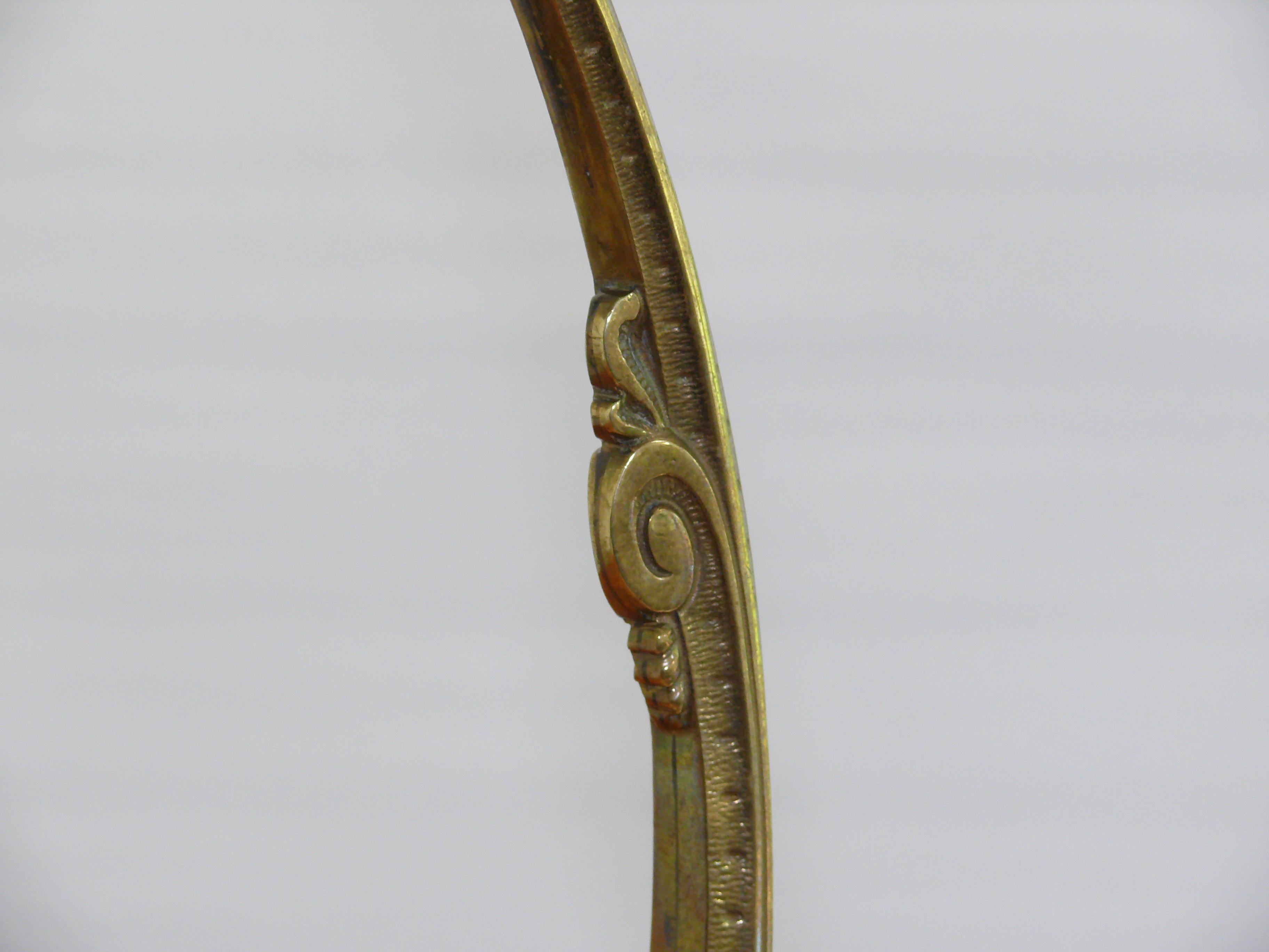 Art Deco Brass Piano Lamp, 1930s 3