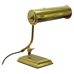 Art Deco Brass Piano Lamp, Soelken - Germany, 1970s