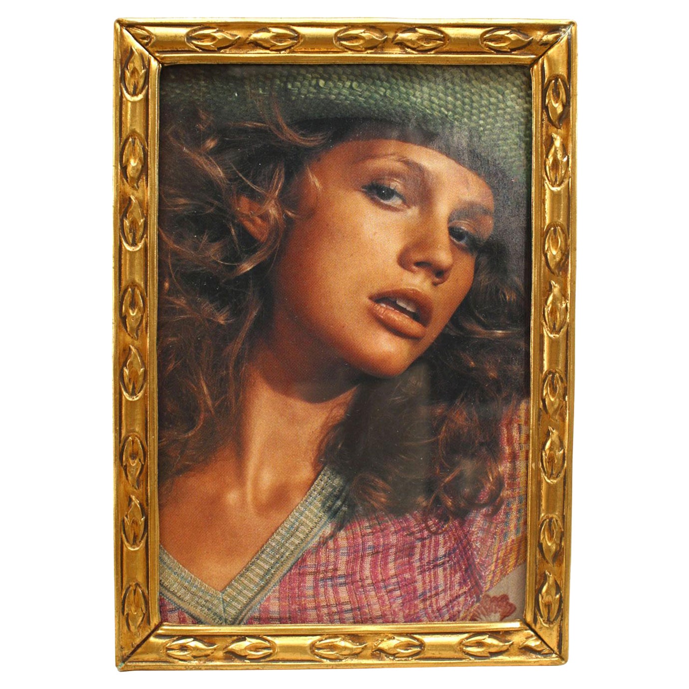 Art Deco Brass Picture Frame