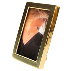 Antique Art Deco brass picture frame vienna around 1920s