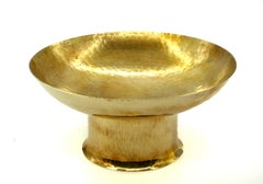 Art Deco Brass Serving Plate, Germany, 1920s