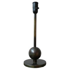 Art Deco Brass Swedish Table Lamp