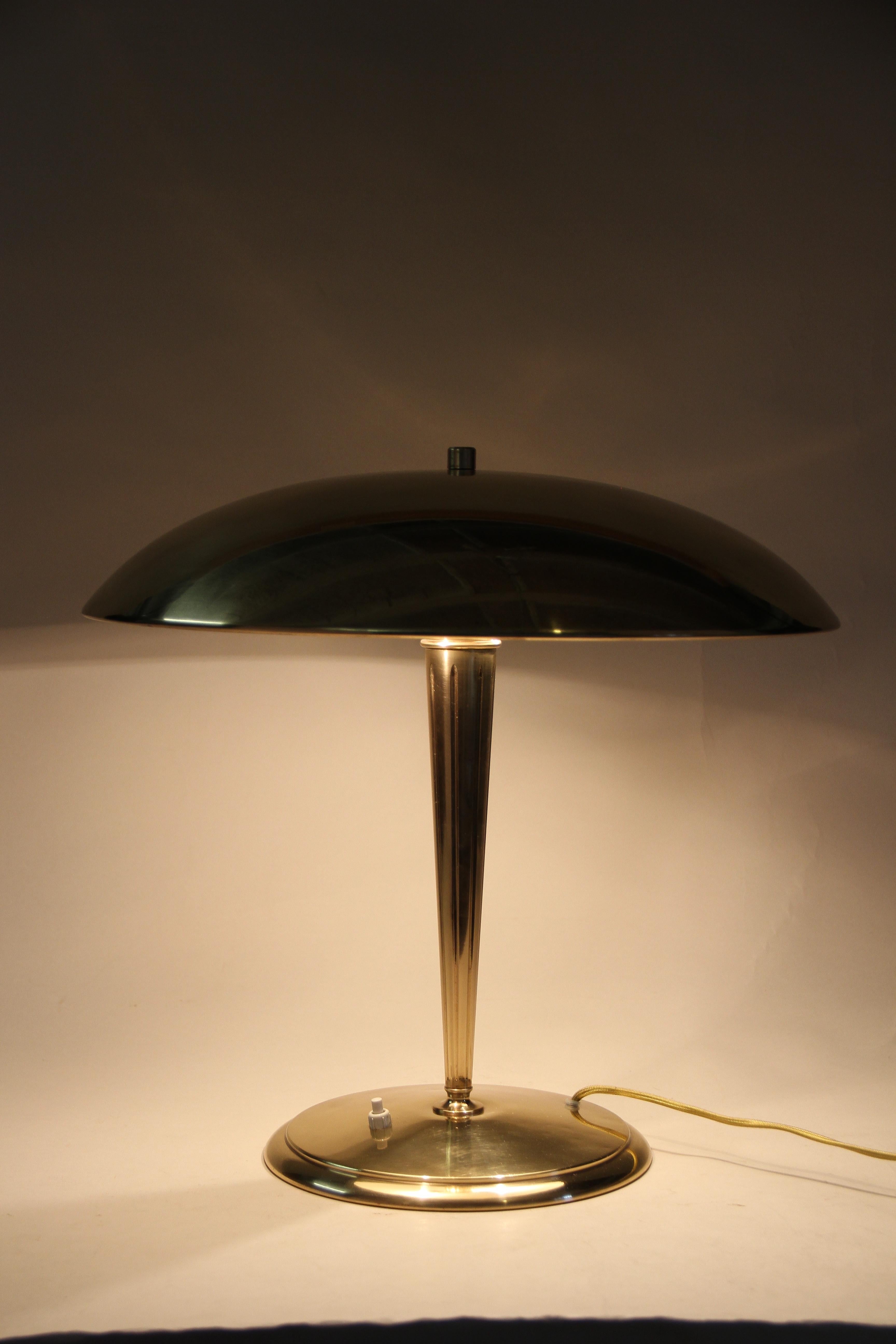 Art Deco Brass Table Lamp, Austria, circa 1920 14