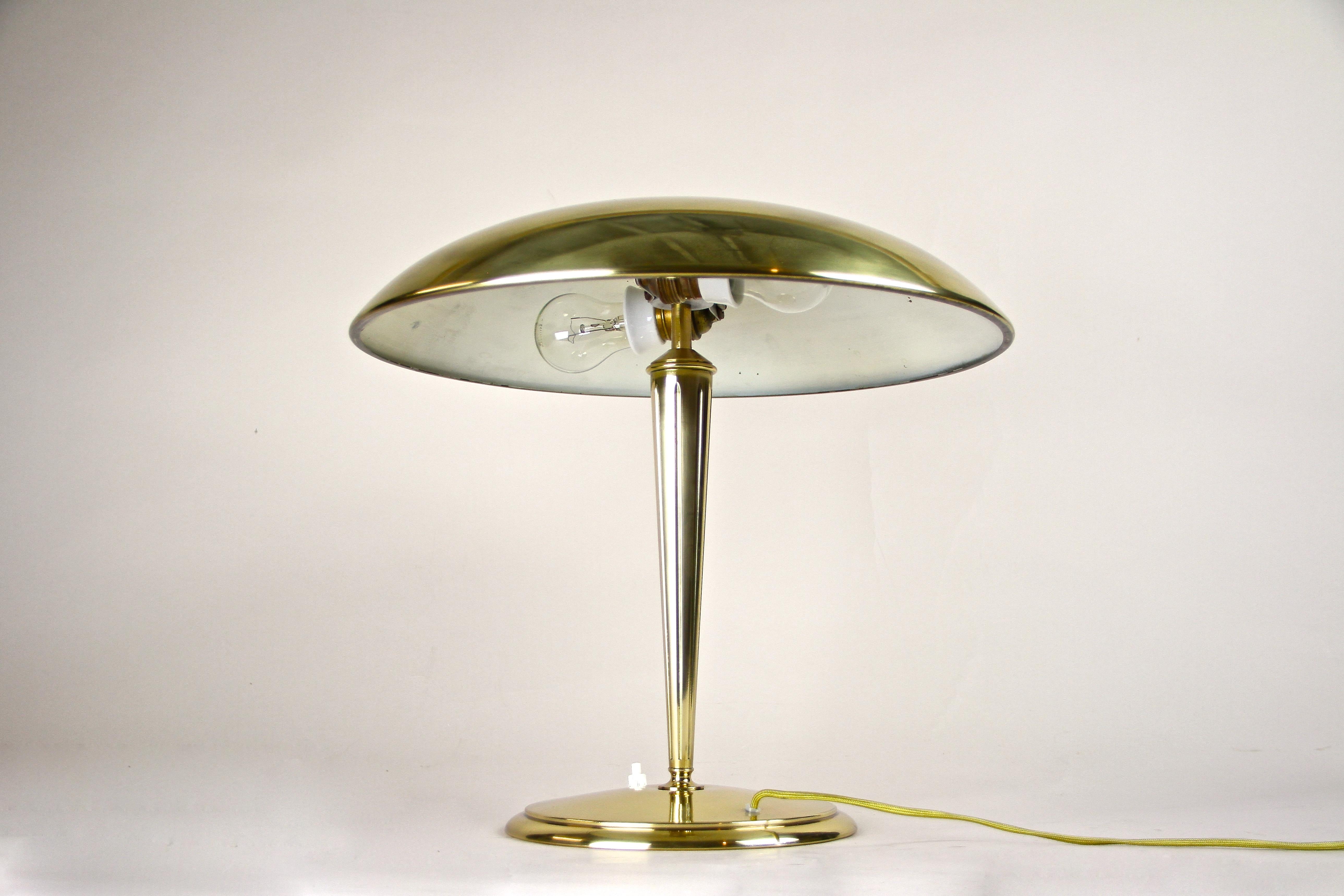 Art Deco Brass Table Lamp, Austria, circa 1920 2