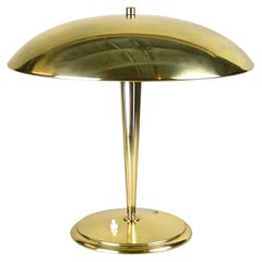 Antique Art Deco Brass Table Lamp, Austria, circa 1920