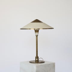 Art Deco Tischlampe aus Messing von Niels Thykier für Fog & Mørup, 1930er Jahre, Dänemark