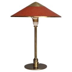 Art Deco Brass Table Lamp by Niels Thykier for Fog & Mørup, 1930s