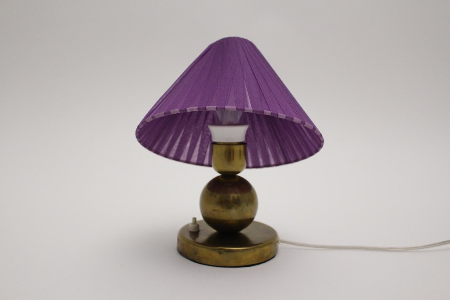 1930's style table lamps