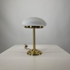 Art Deco Brass Table Lampe, Austria, 1970s