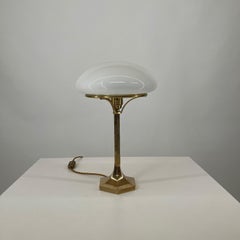 Art Deco Brass Table Lampe, Austria, 1970s