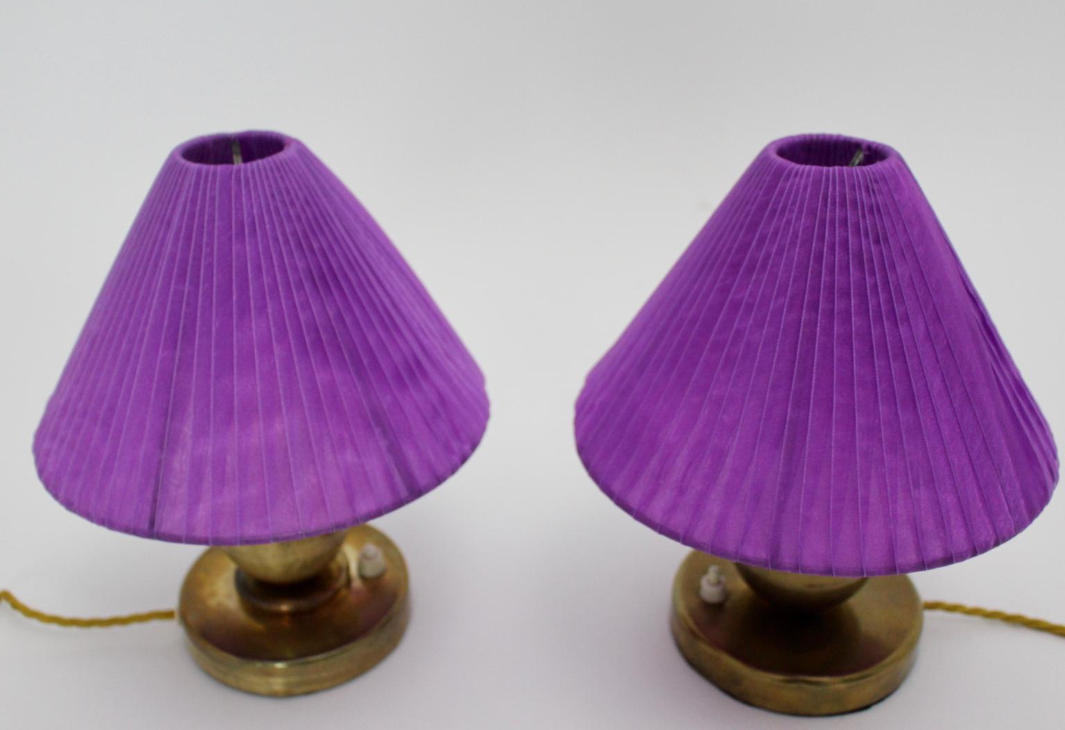 vintage table lamps 1930s