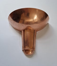 Art deco Brass Wall Lamp, Bauhaus, Functionalism, 1930s