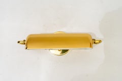 Art Deco brass wall lamp vienna around 1920s