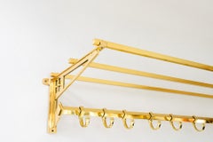 Armadio in ottone Art Deco degli anni '20